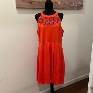 Orange Sun Dress